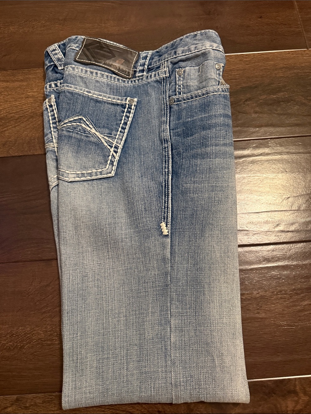 Rock & Roll Heritage Slim Men's Jeans — Light Wash Blue